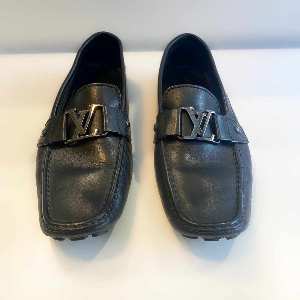 Louis Vuitton Black Loafers
